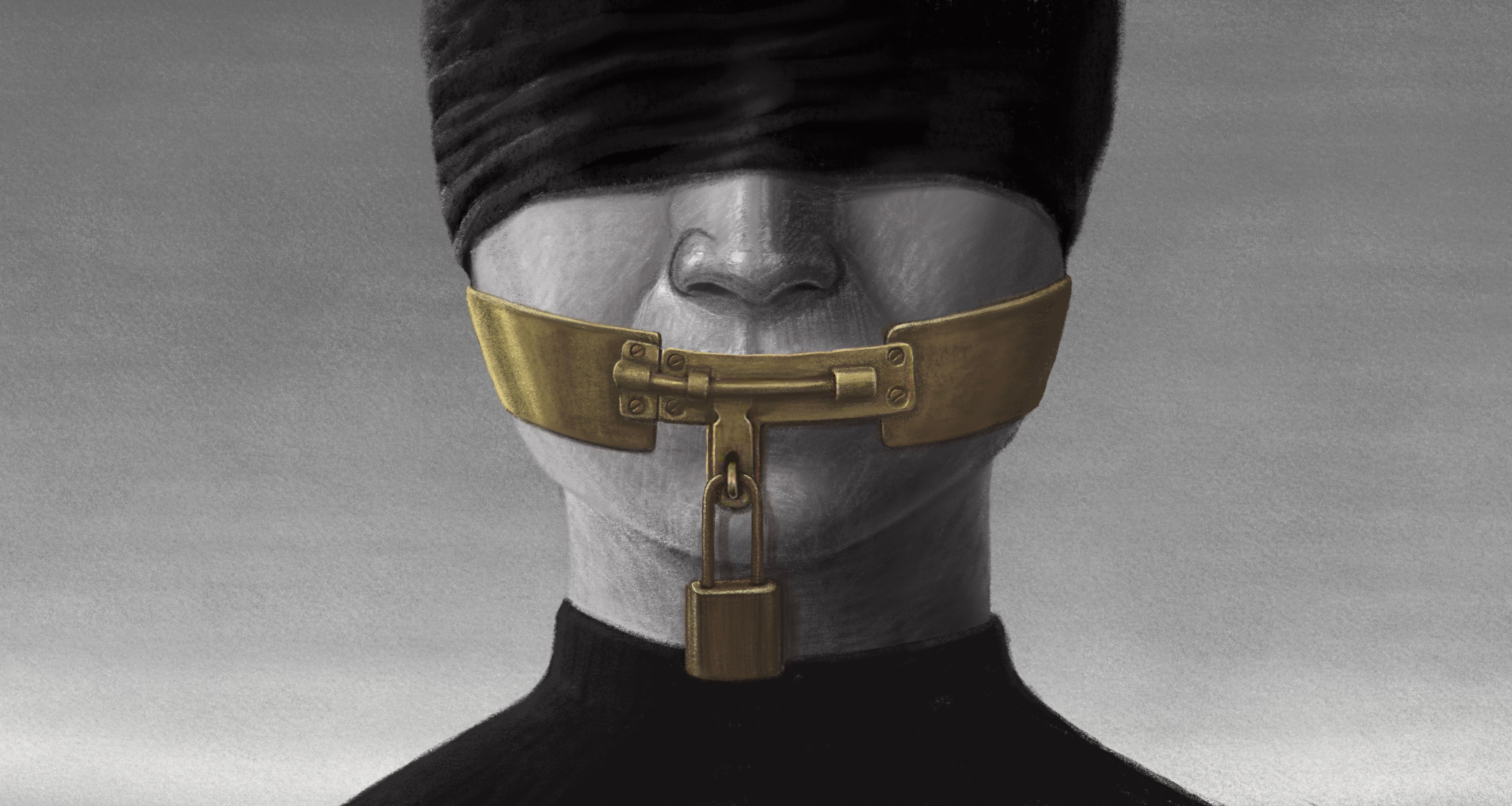 Free speech and freedom of expression concept surreal artwork Free speech and freedom of expression concept surreal artwork